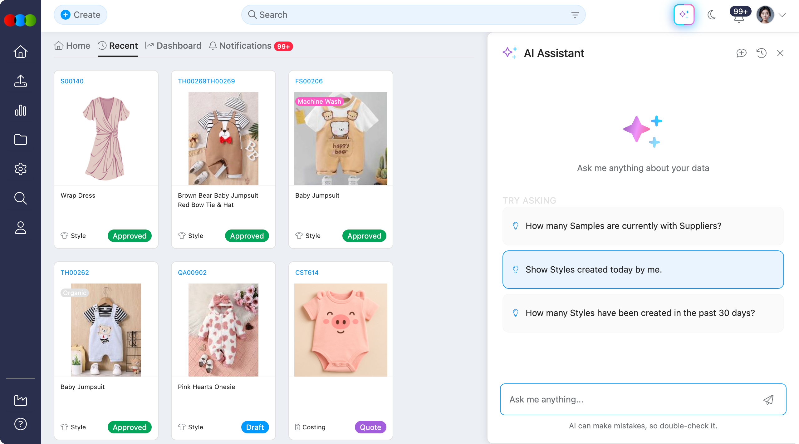 Chatbot > Suggestions