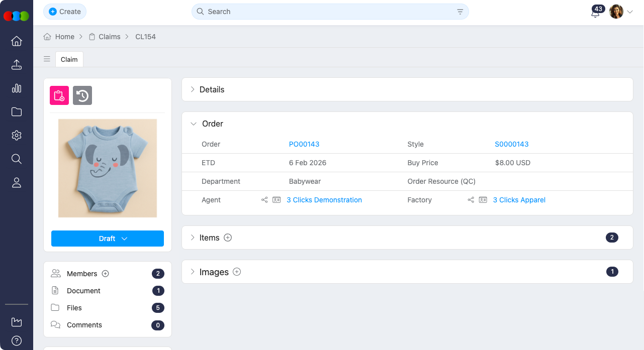 Linked Order Details
