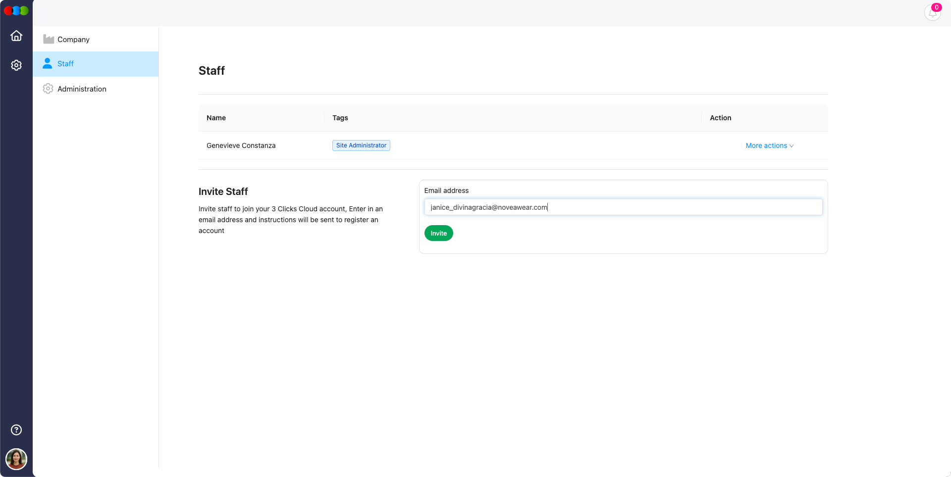 B2B Customer Account