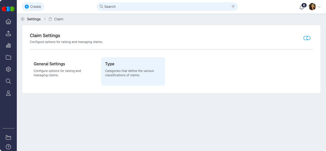 Claim Type