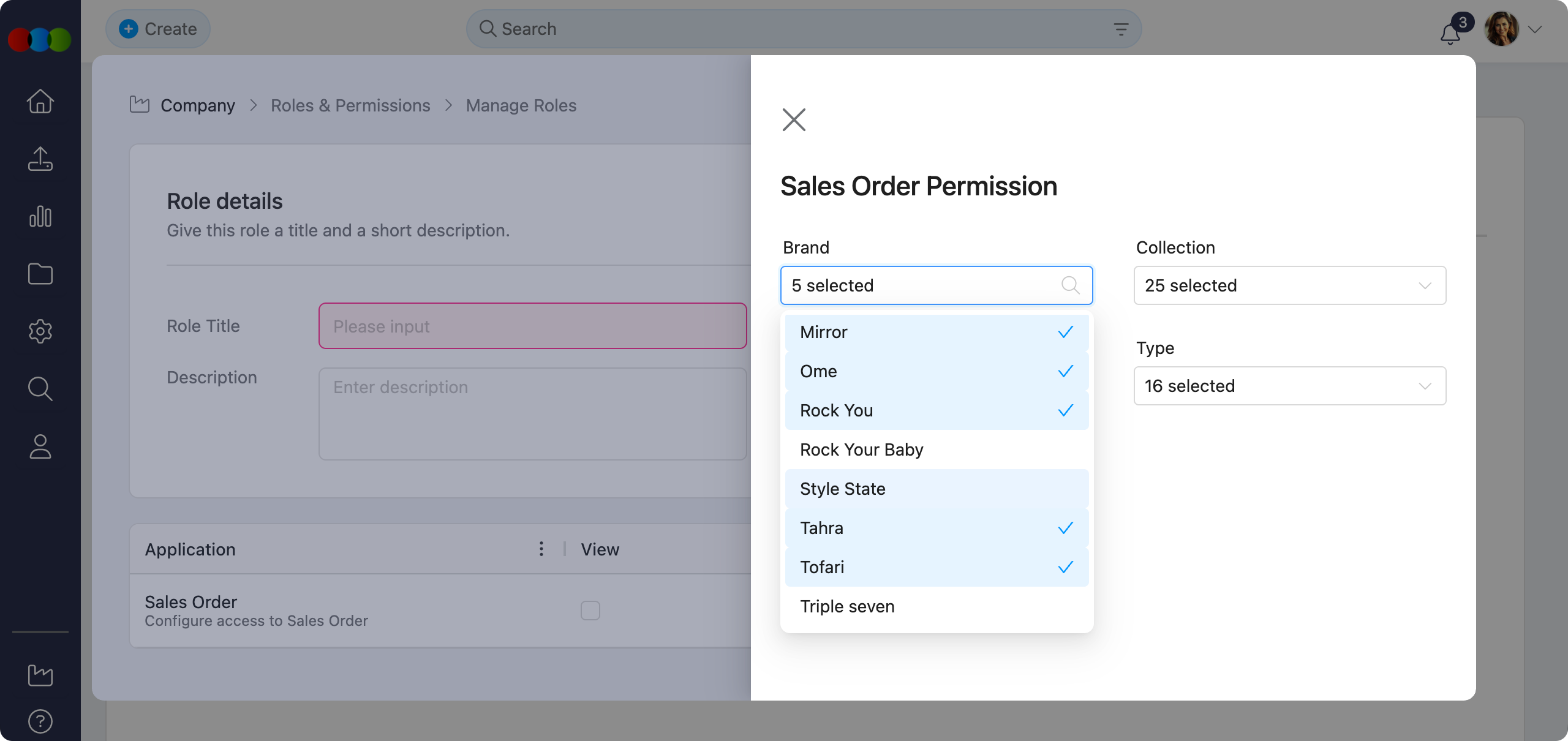 Sales Order Permission