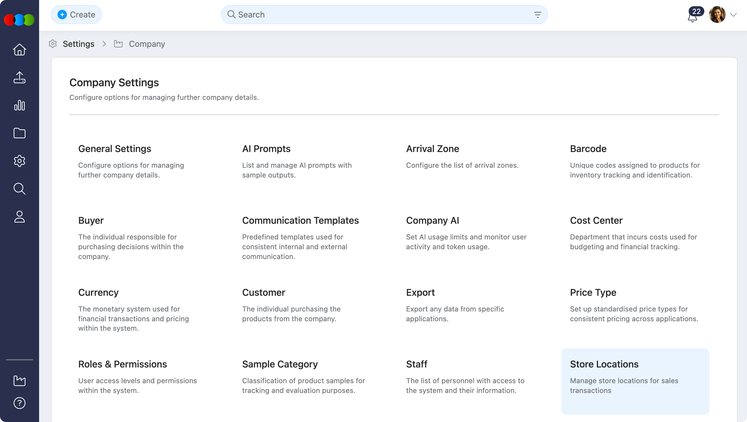 Company > Store Locations