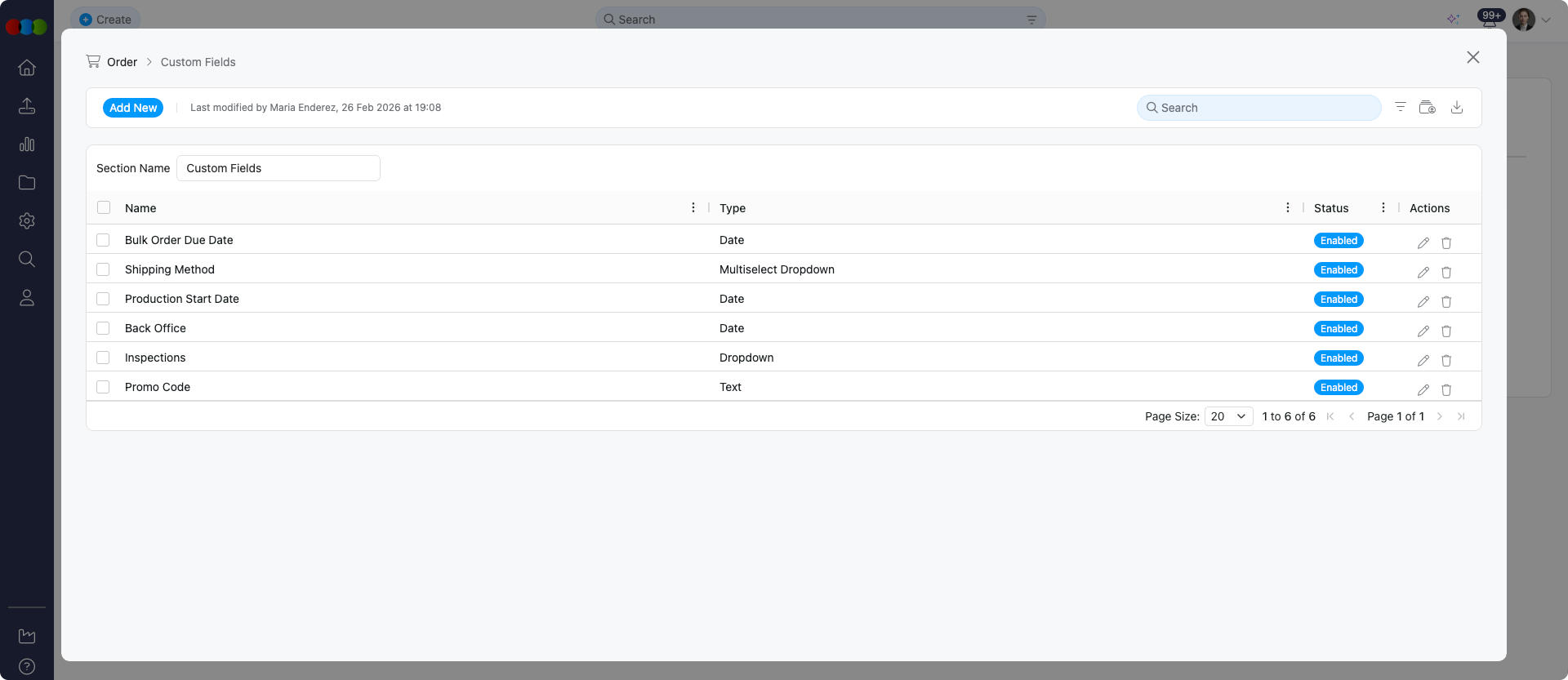 Custom Fields Overview
