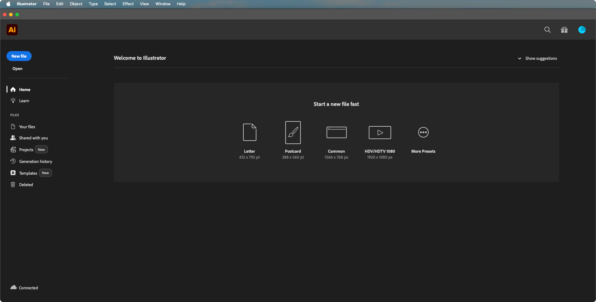 Adobe Illustrator View