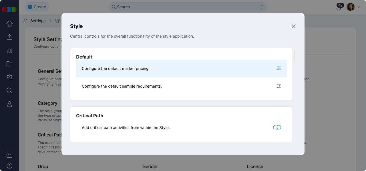 Configure Default Pricing