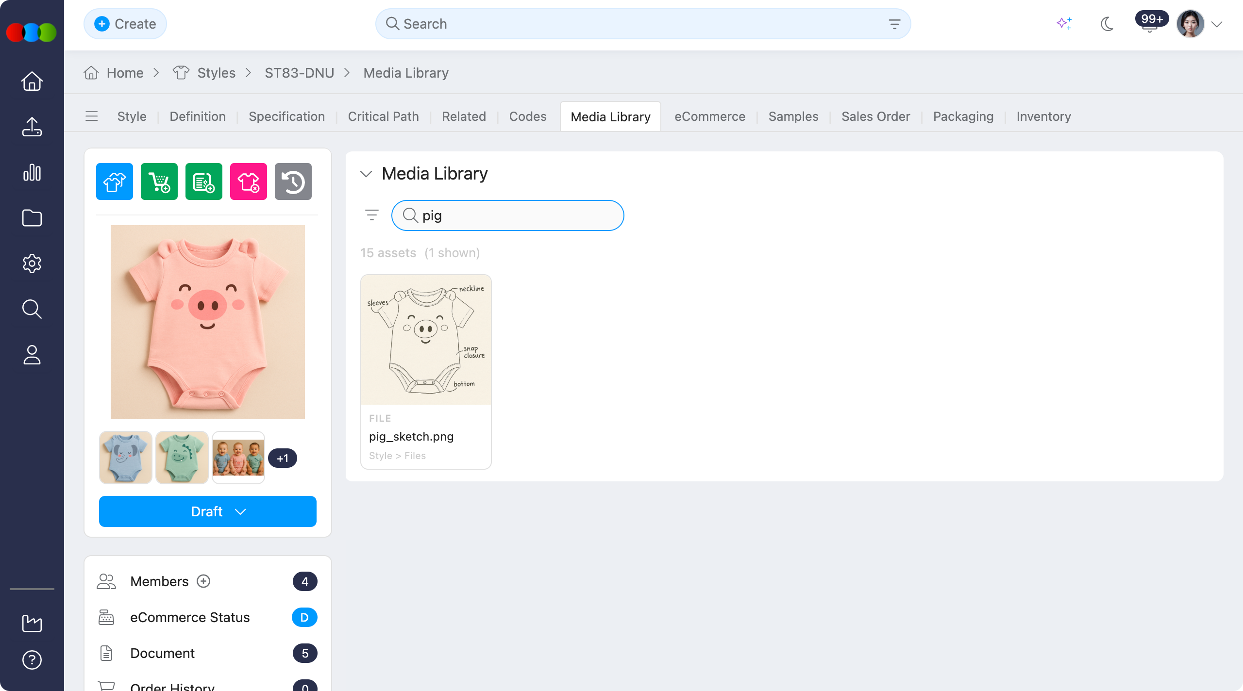 Media Library Search