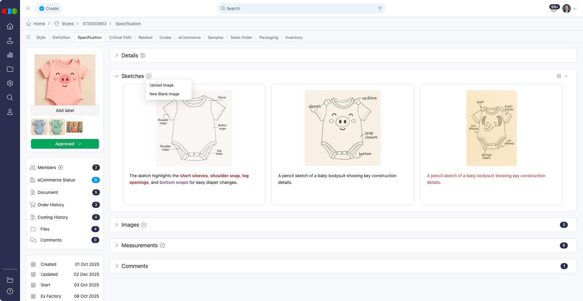 Specification > Sketches