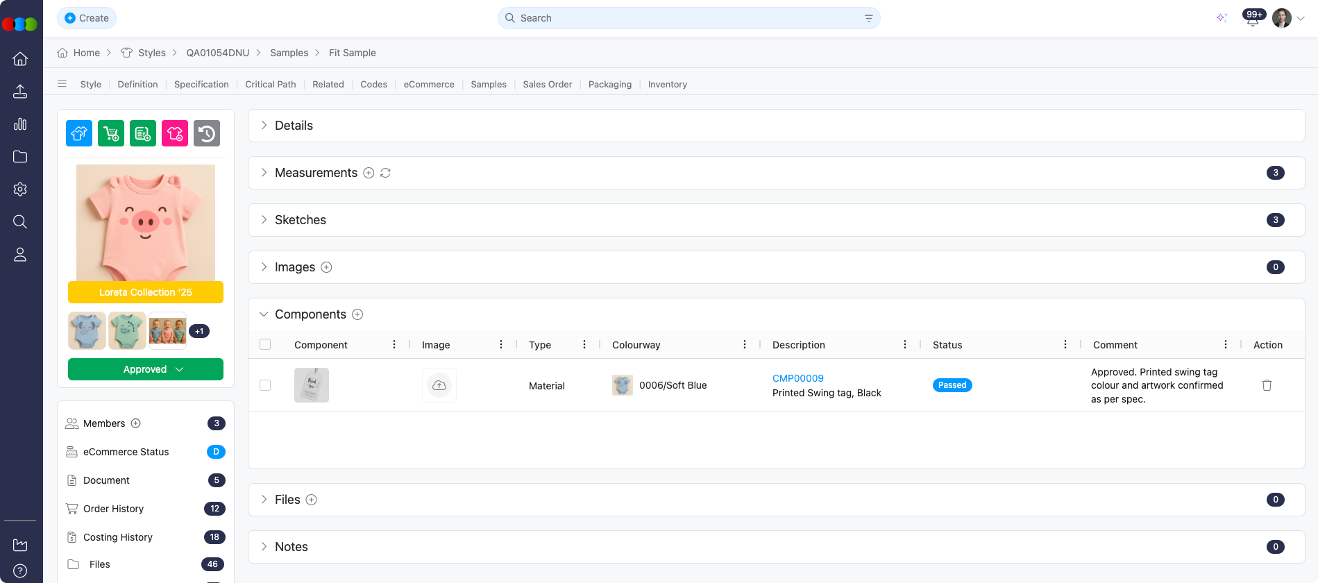 Sample Report Components