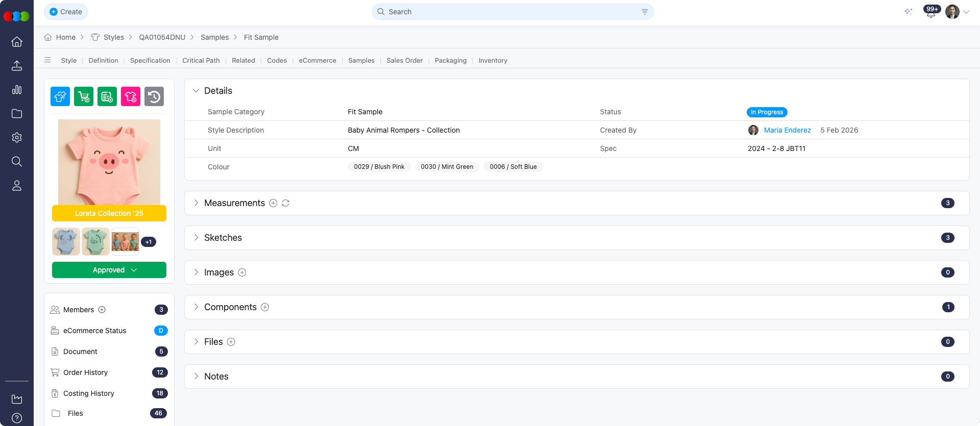 Sample Report Details