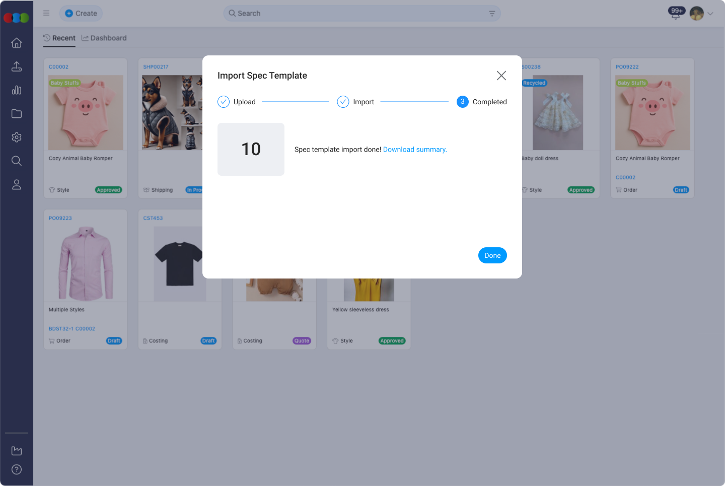 Spec Template Import 3