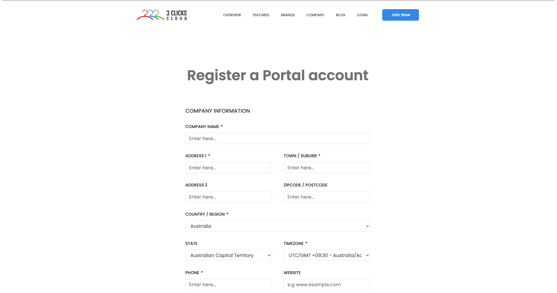 Supplier Registration